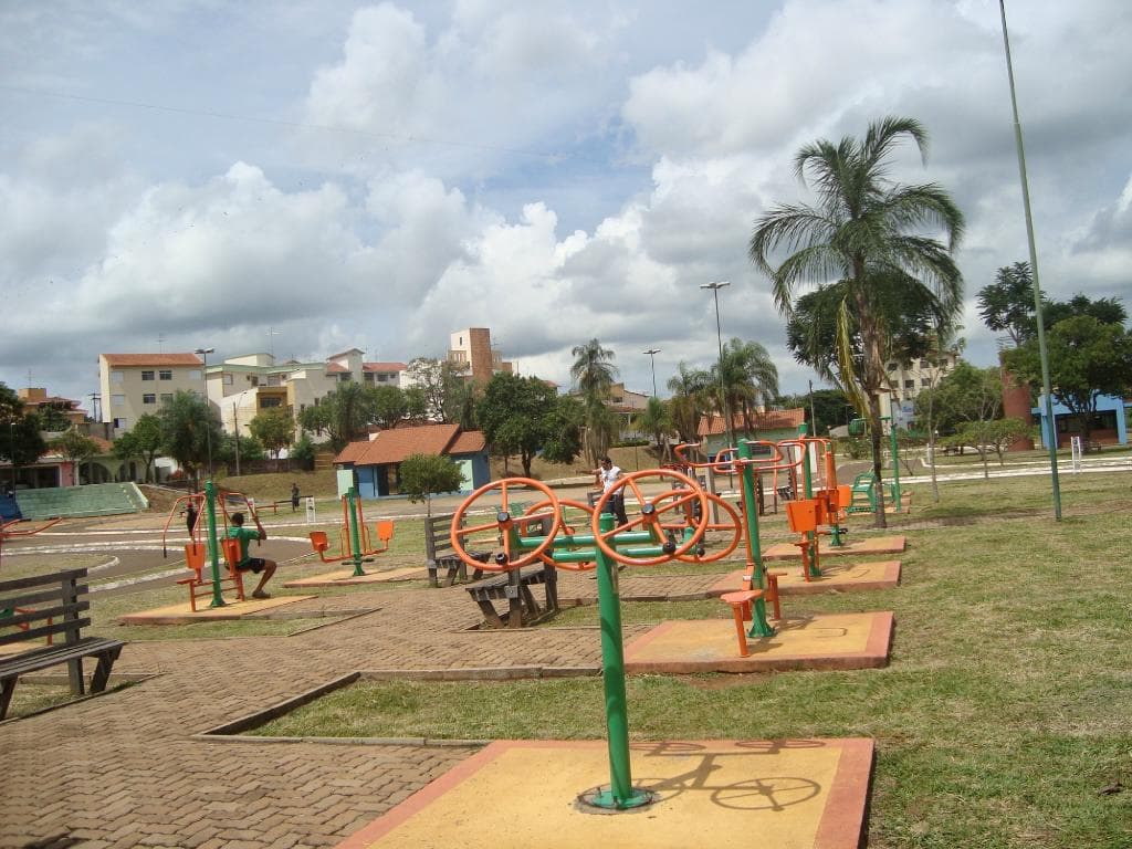 Vista parcial do Parque do Kartódromo