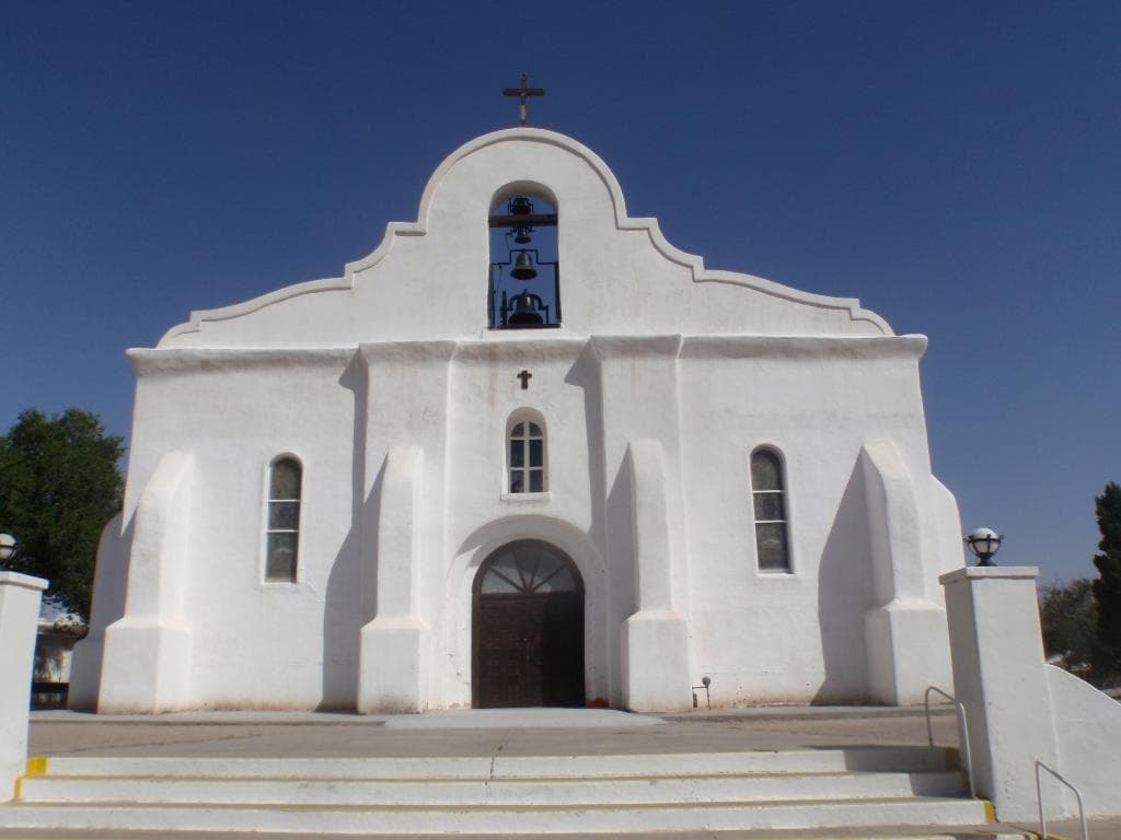 San Elizario Presidio (mission)-not quite the same as the others