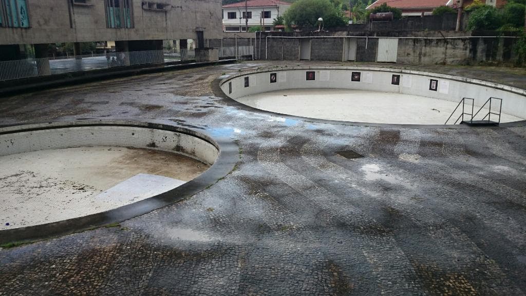 Piscinas do balneário