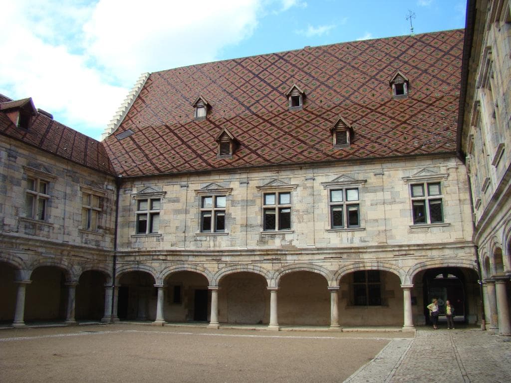 Pátio interior do museu