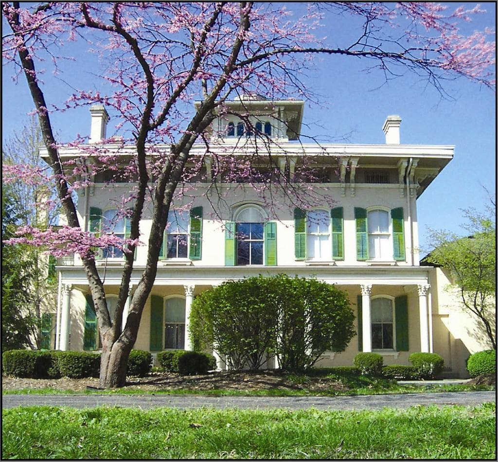 Edwards Place historic home, a social center of Lincoln's Springfield