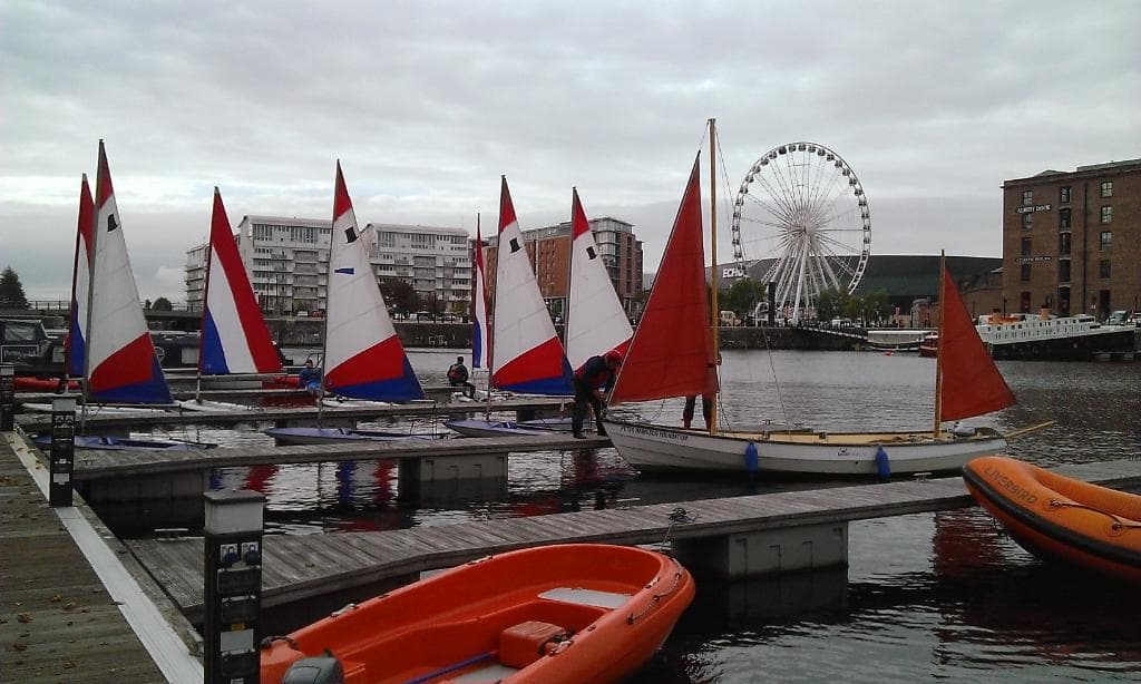 Salthouse Dock Dinghy Sail