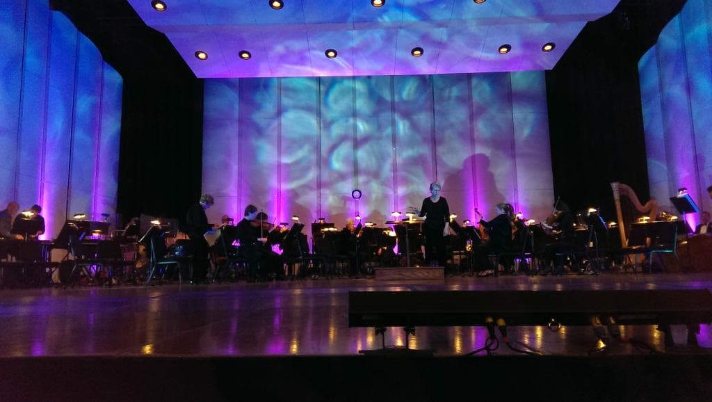 The Orchestra and Stage