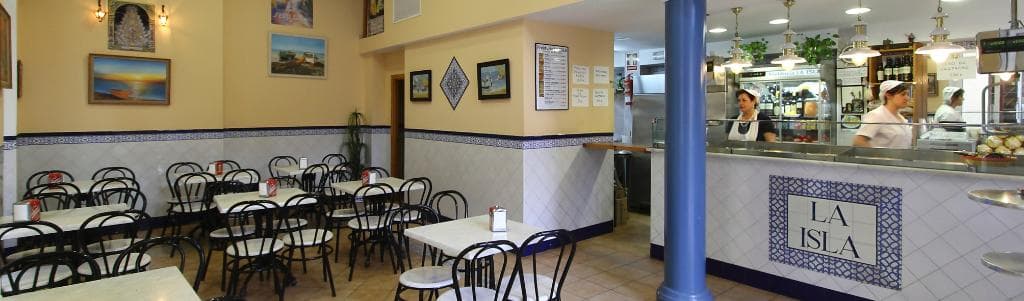 Interior Freiduría La Isla