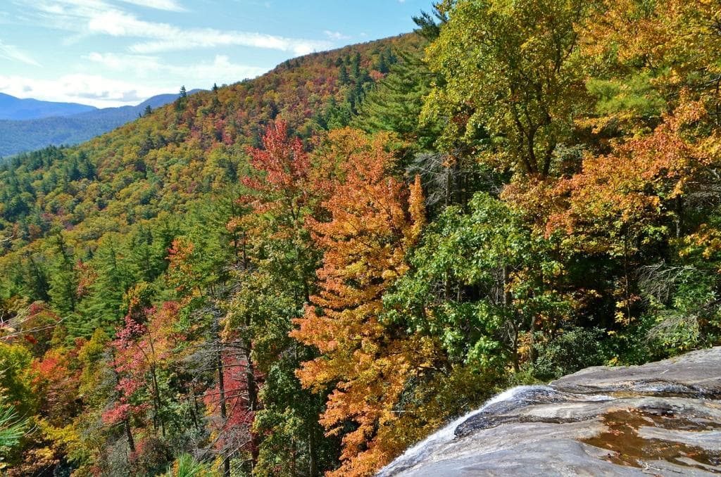 View from Top of Glen Falls