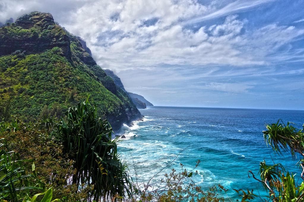 Gorgeous views of the coast
