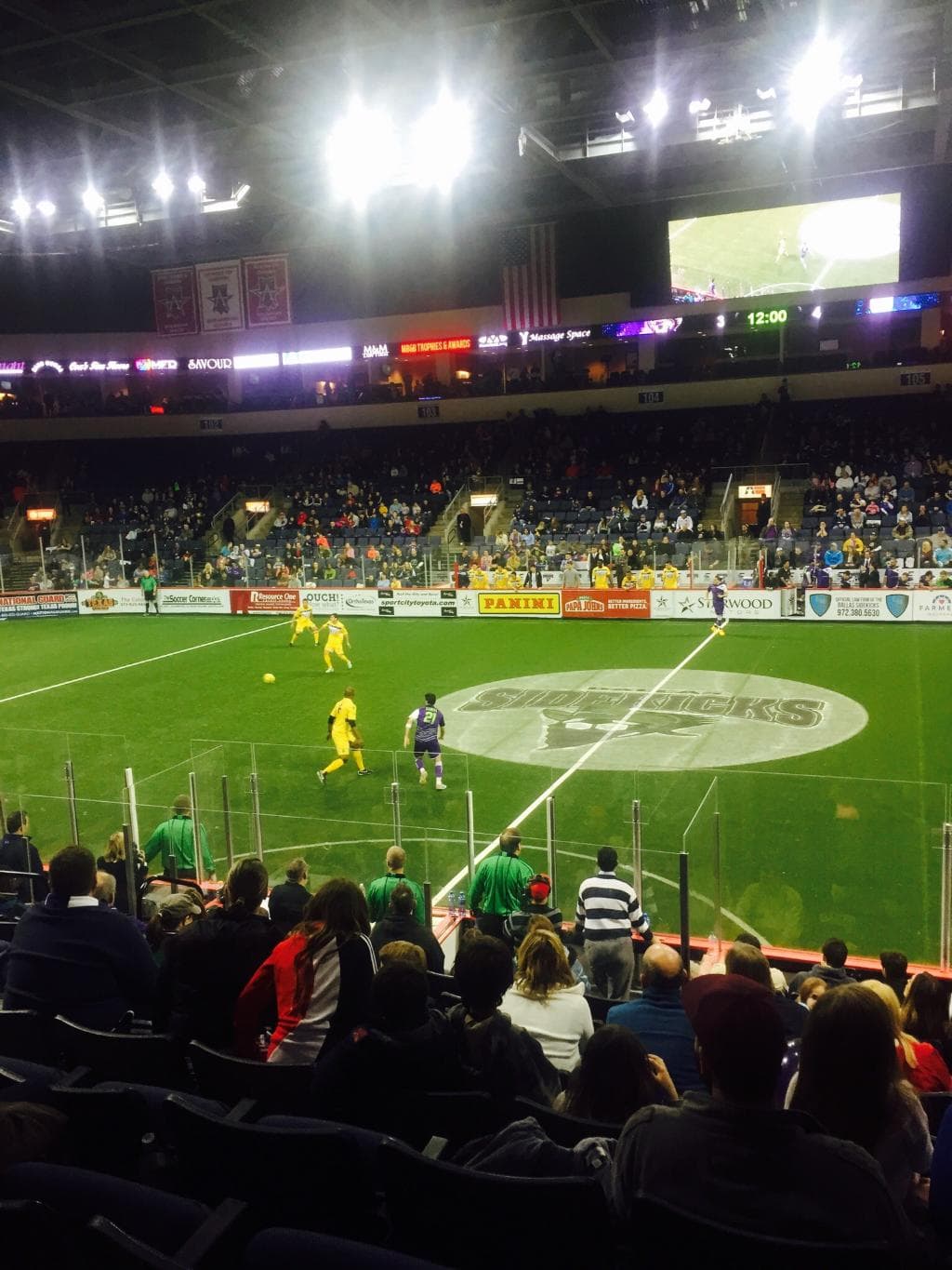 Sidekicks soccer playoff game