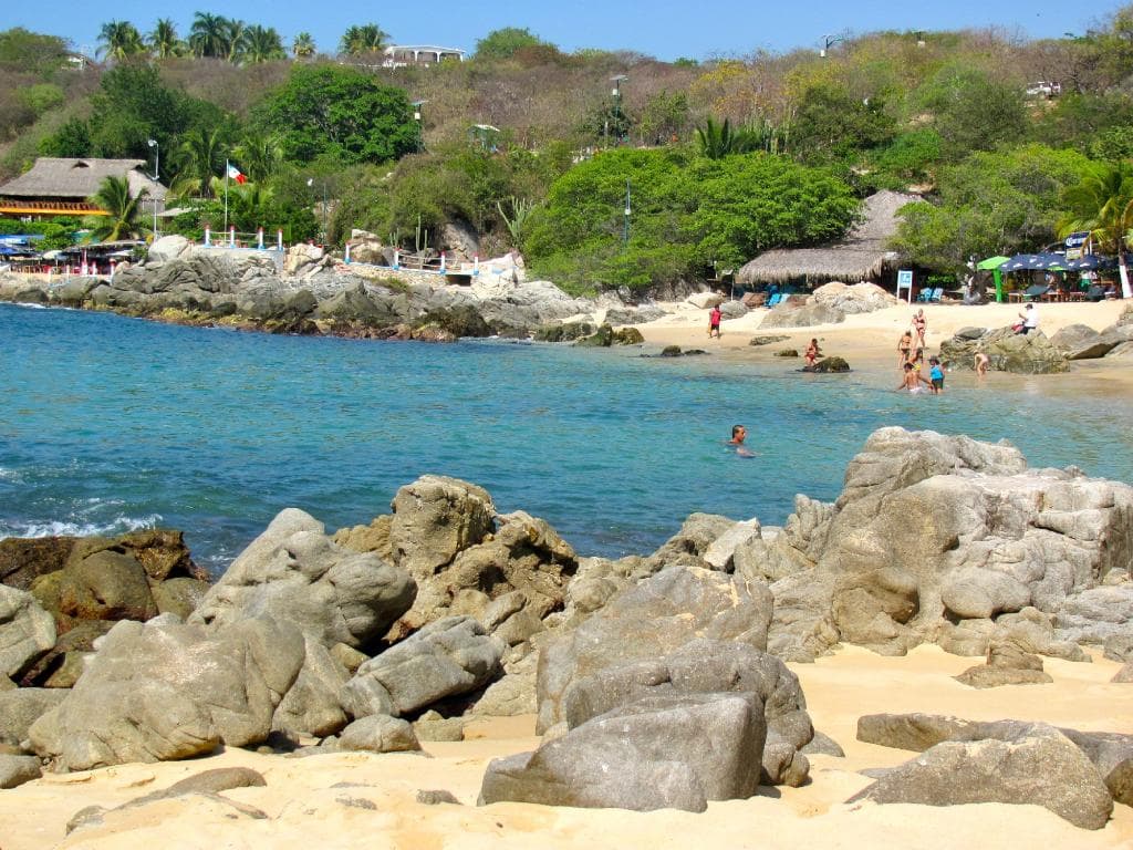 Playa MANZANILLO, Puerto Escondido, OAX.