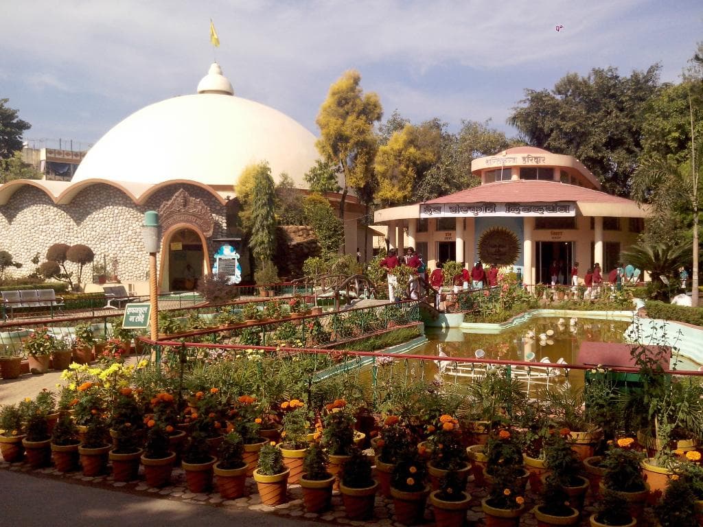 Garden inside ShantiKunj