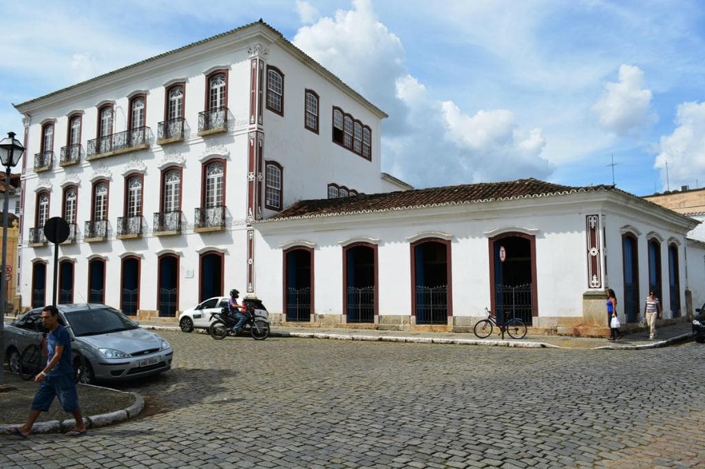 Fachada do museu.