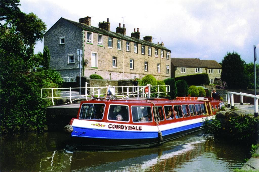 Cobbydale at brewery lane swing bridge
