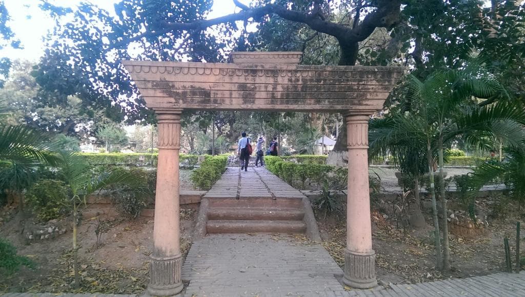 Kumhrar Park Pataliputra Ruins