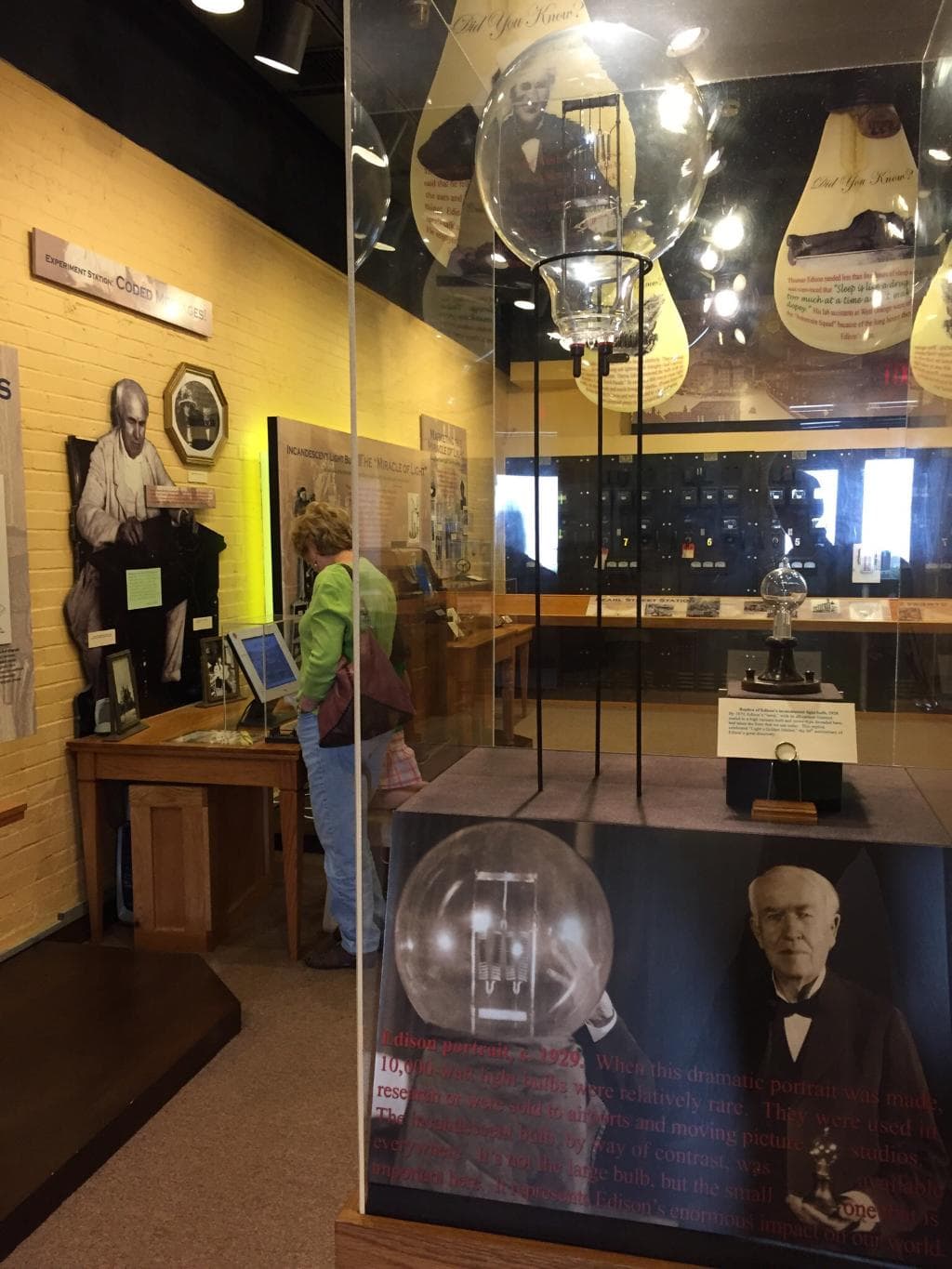 Edison Museum exhibit