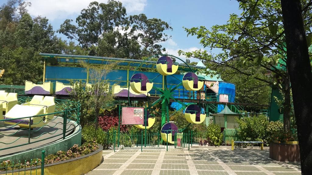 The amusement park at Panchgani