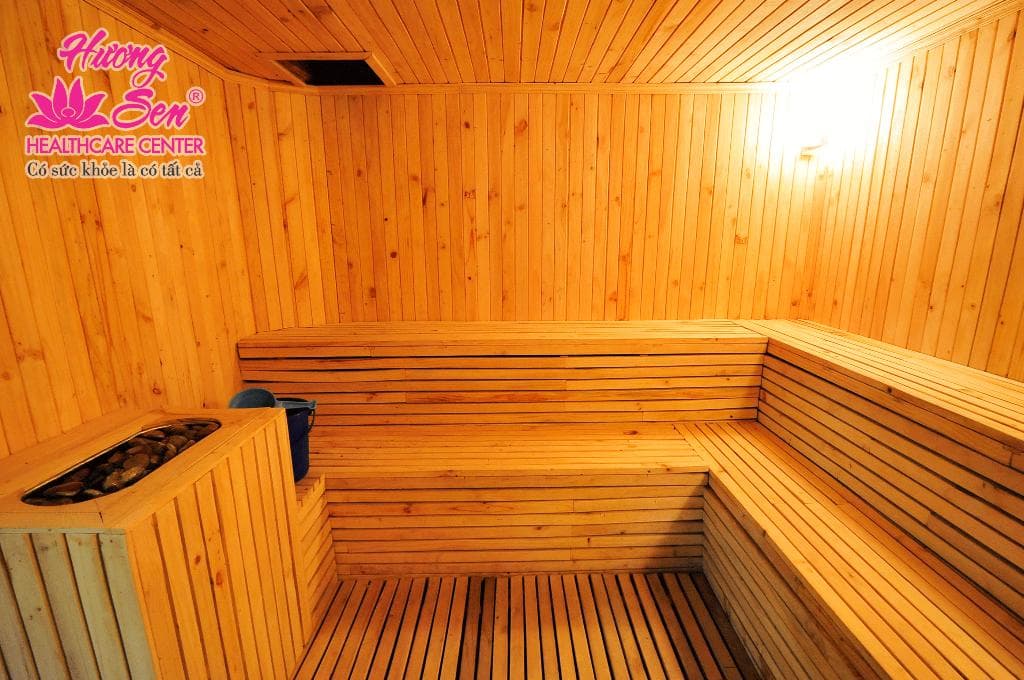 Sauna room at Huong Sen Le Van Thiem