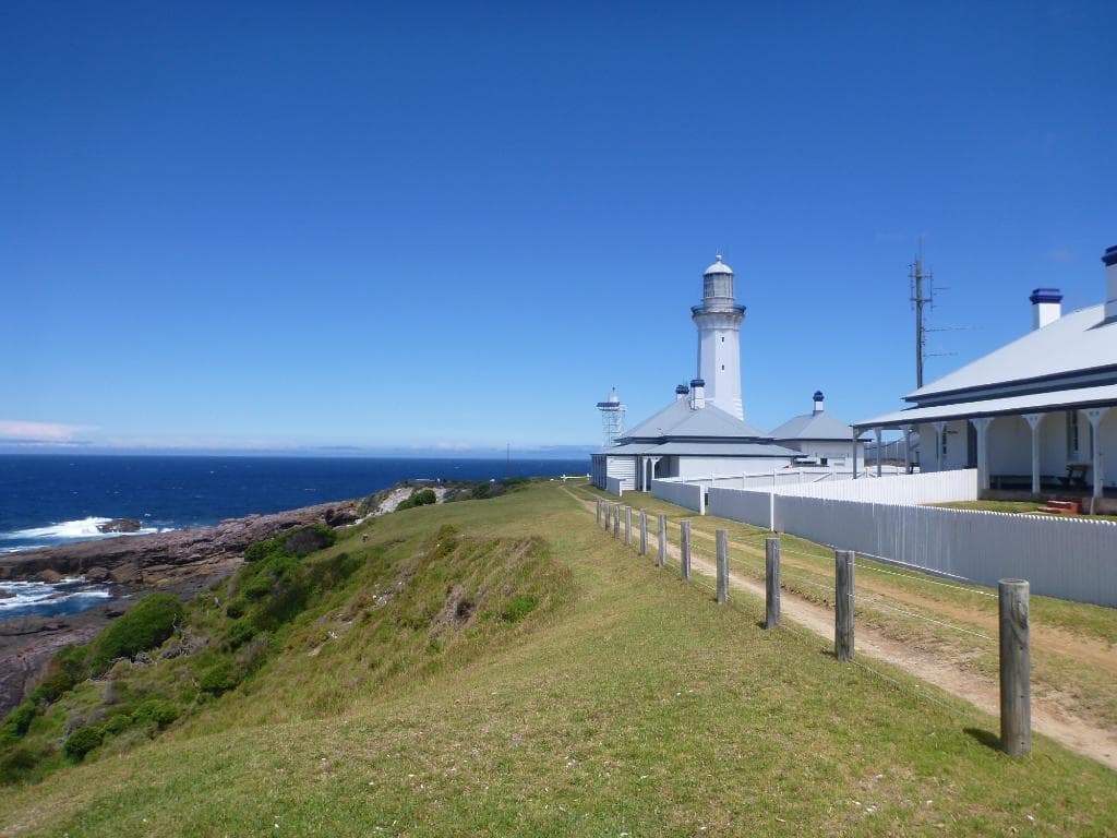 Lighthouse and front area