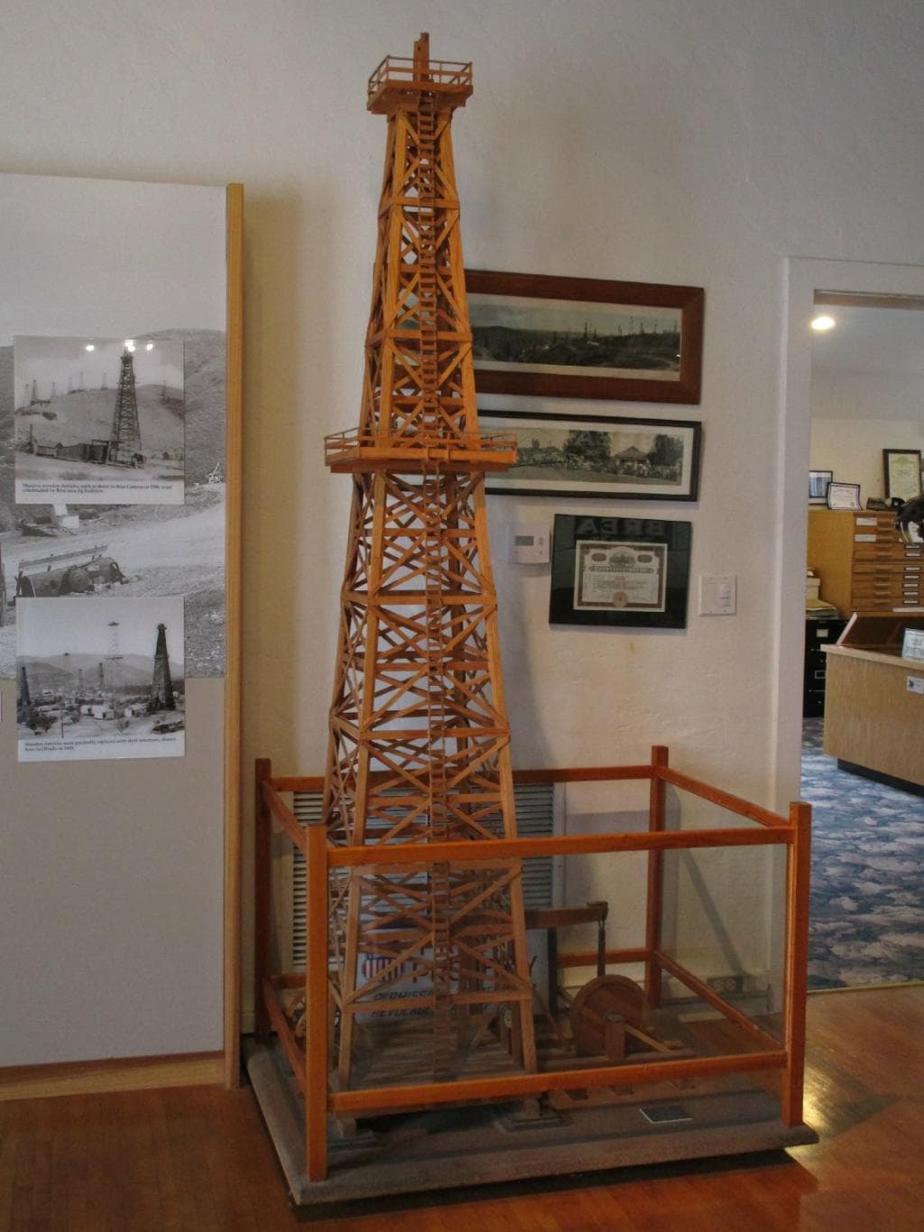 Oil-related exhibit