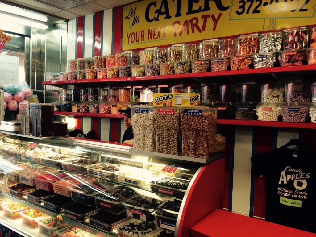 Candy at Williams candy of coney island