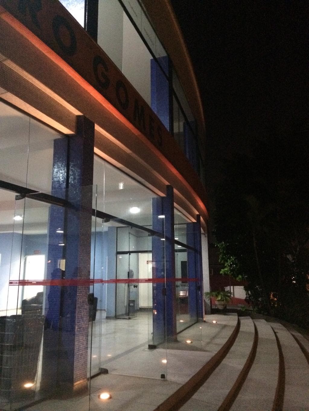 Fachada do teatro