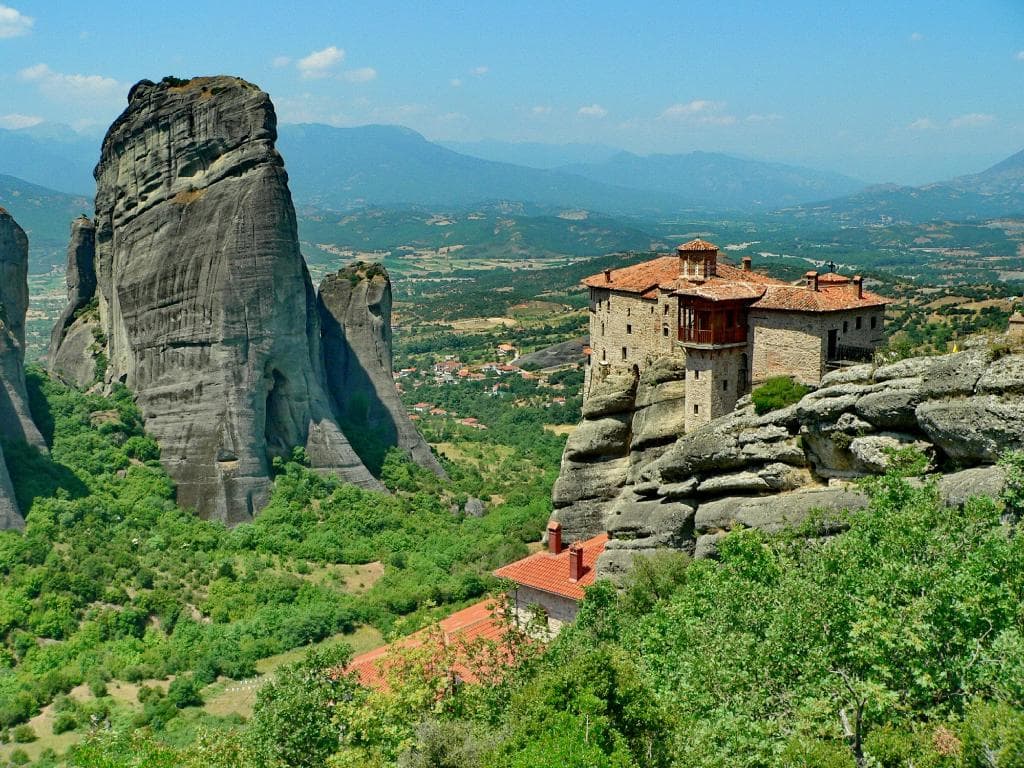 Roussanou Monastery