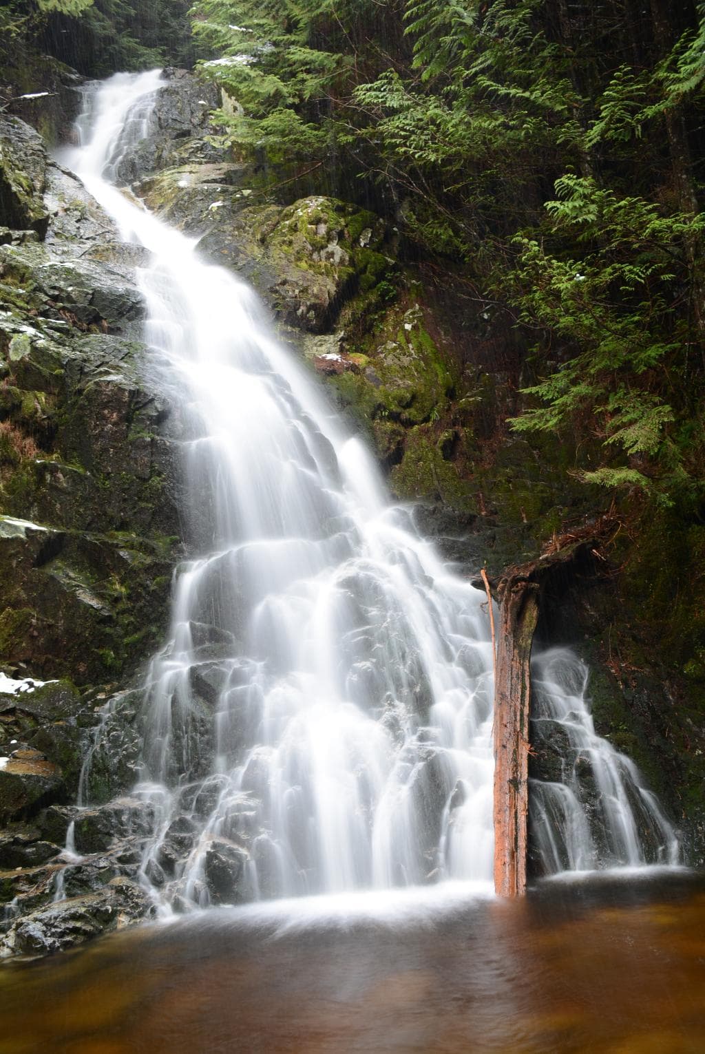 Saw Blade Falls Burke Mountain