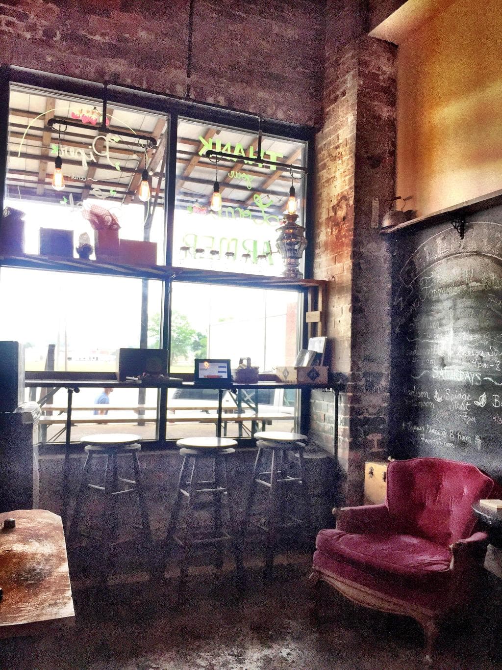 Cozy seating area