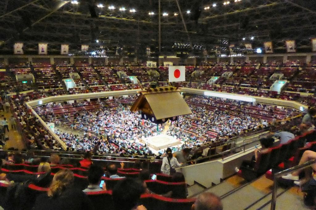 Good interior view of most of the stadium