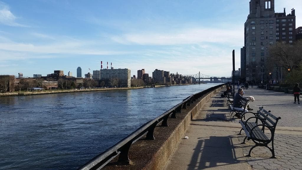 view of the East River