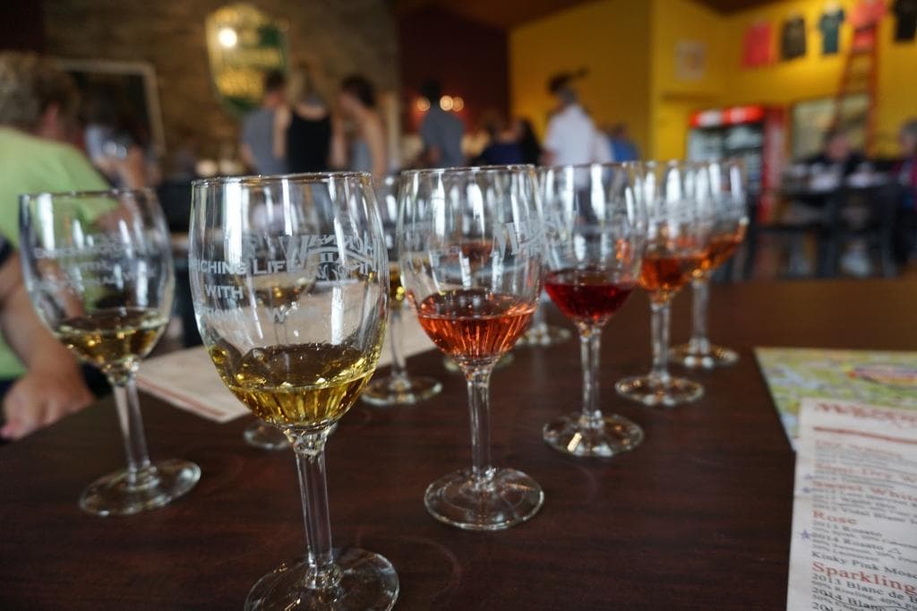 wine testing