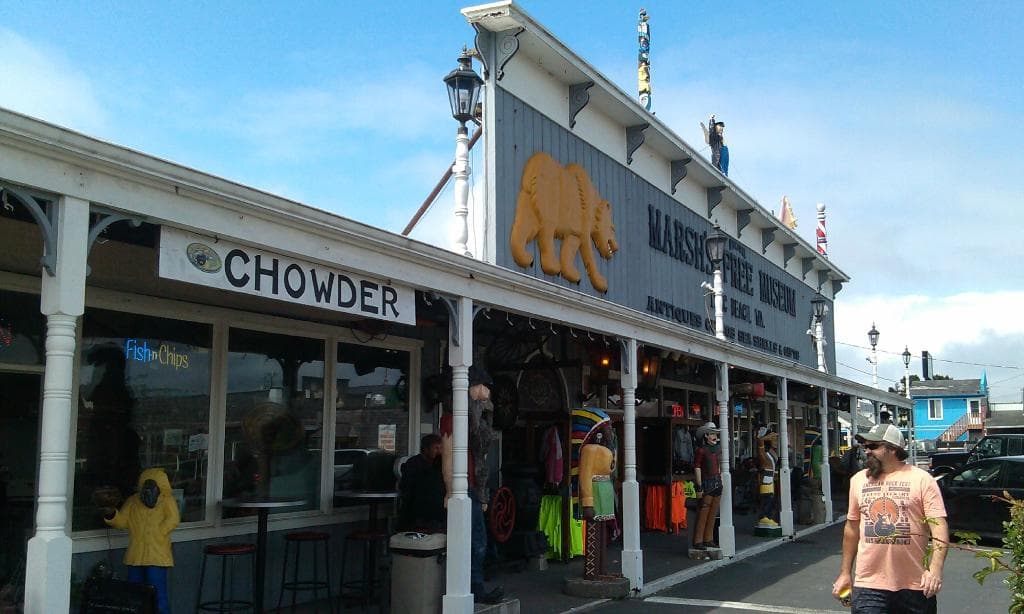 Facade of Marsh's Free Museum