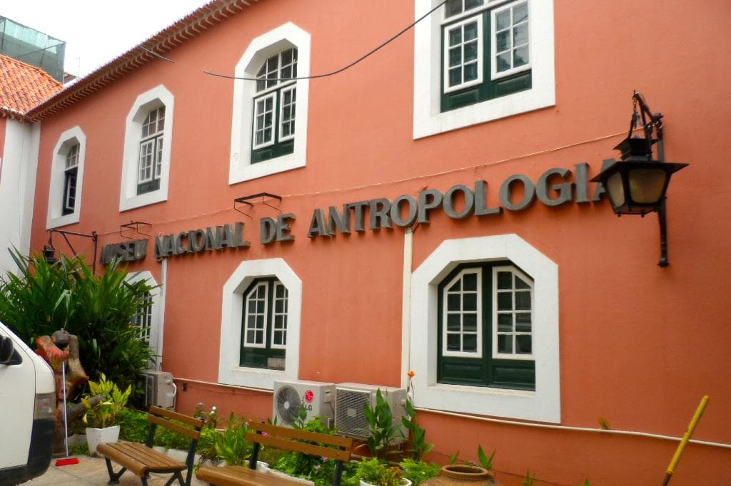Front of museum