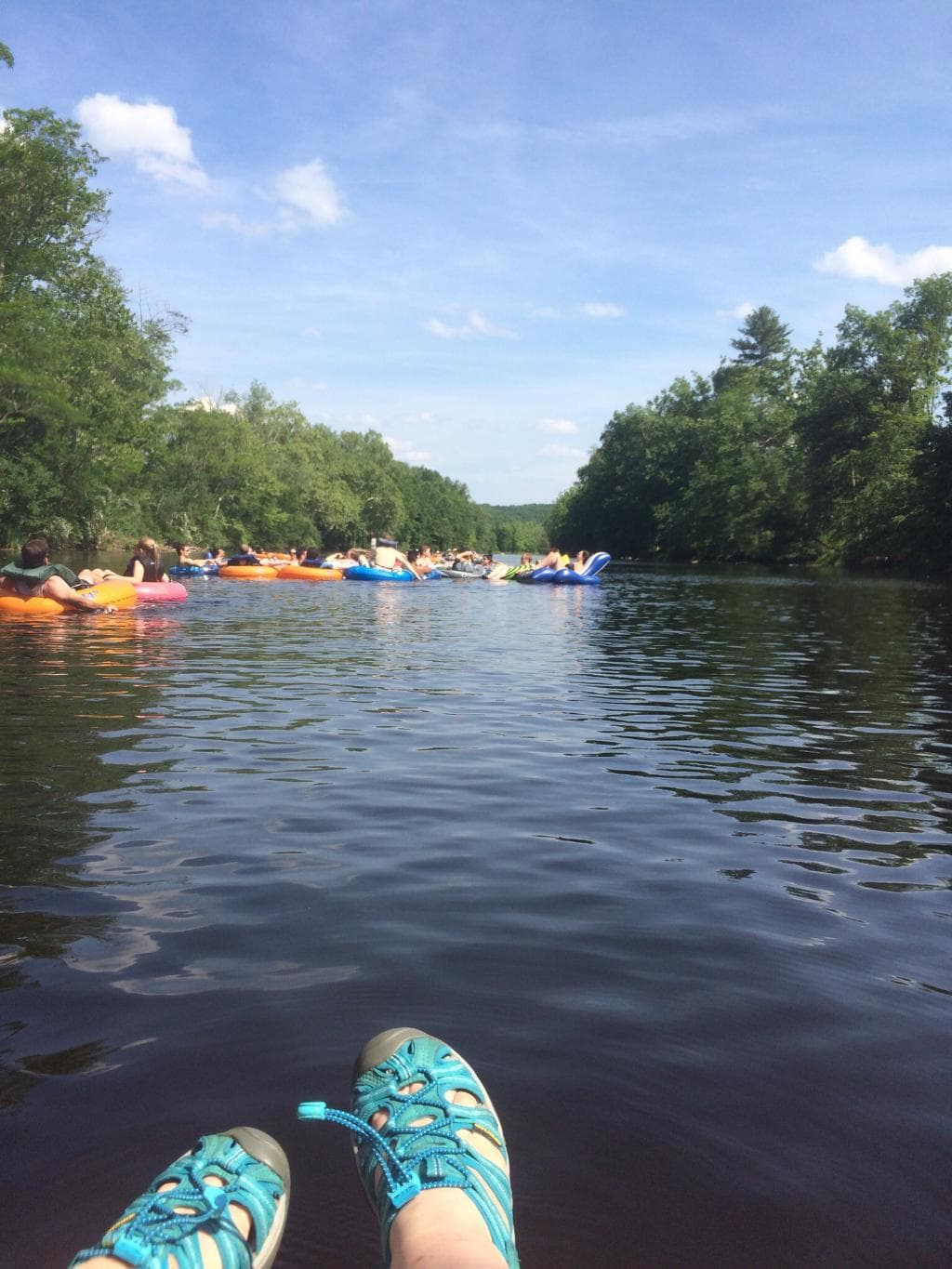 Great times had tubing on the Farmington River!