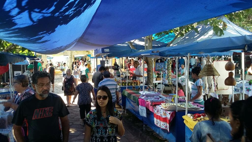 O local é amplo e bonito.