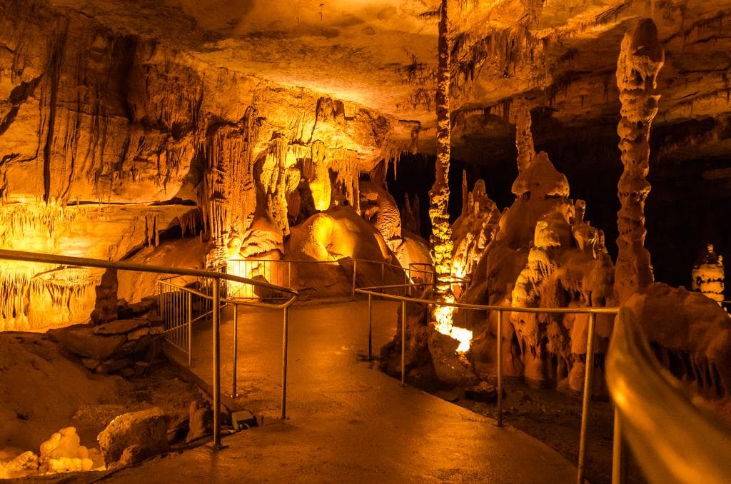 Inside Cathedral Caverns