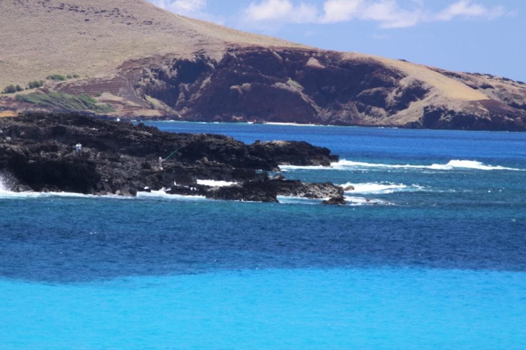 Playa Ovahe from a distance