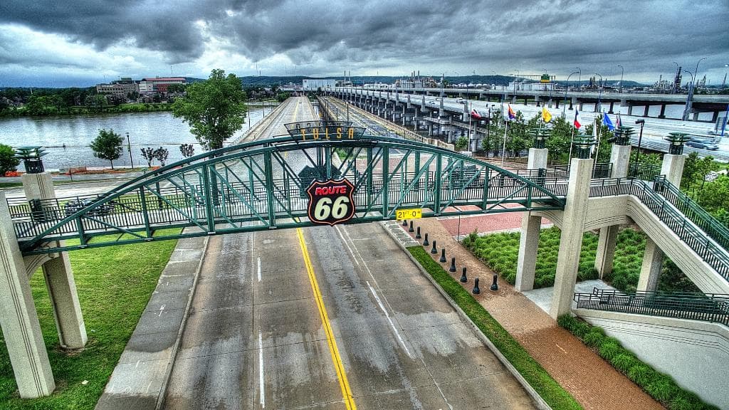 Route 66 Cyrus Avery Centennial Plaza