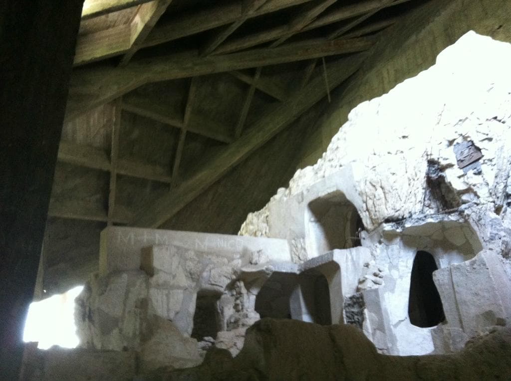 inside