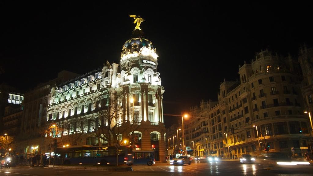 Metropolis at night