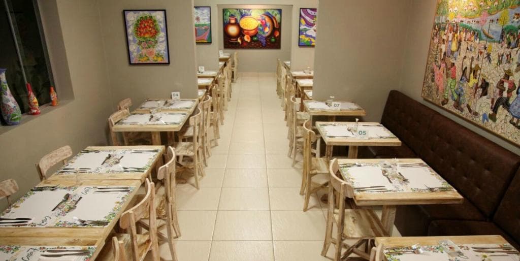 Ambiente aconchegante e climatizado.