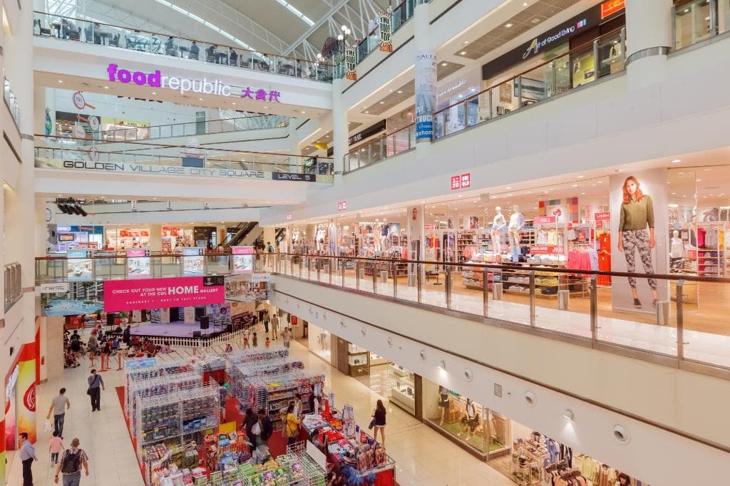 Over 200 retail, dining and lifestyle shops, including a cineplex