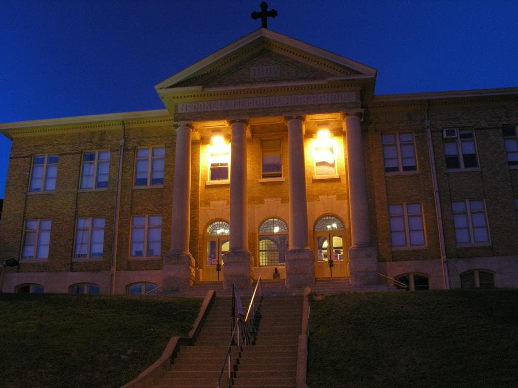 View at night