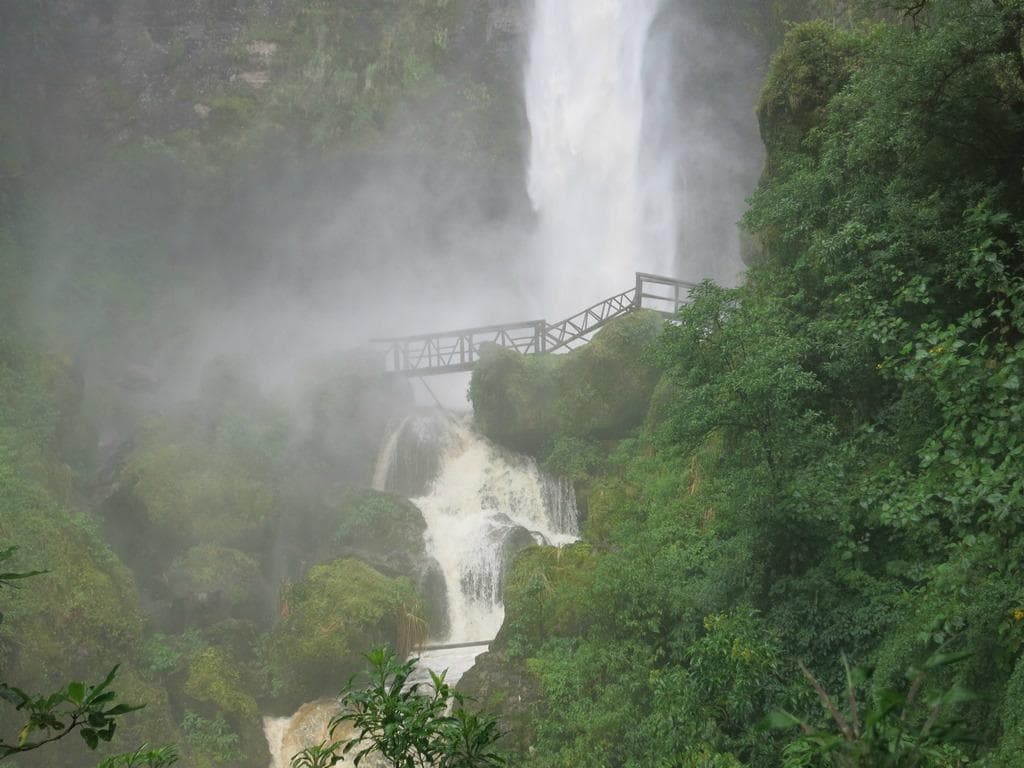 The first waterfall