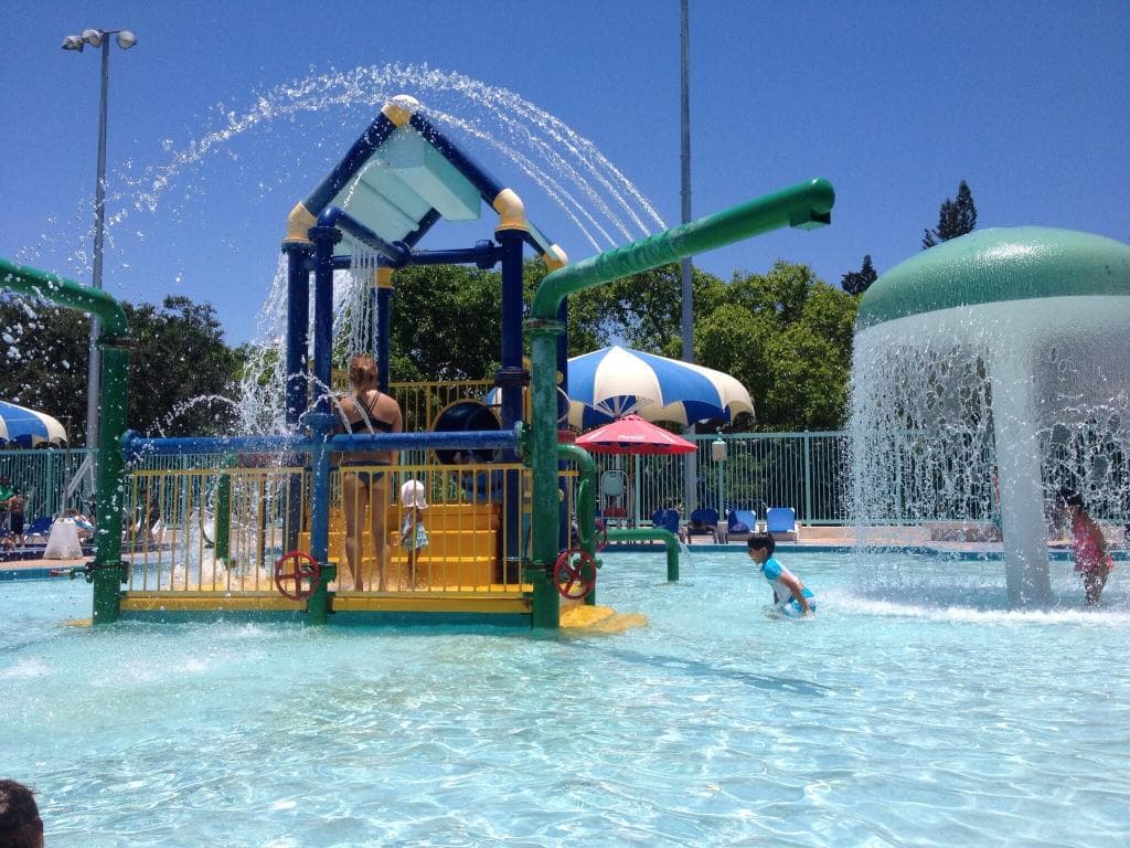 Water park! Great place for kids to play and cool off in summer. Call before you go, schedules c