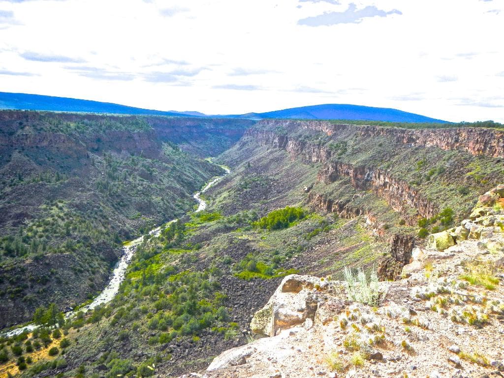 The Rio Grande from Wild Rivers Recreation Area