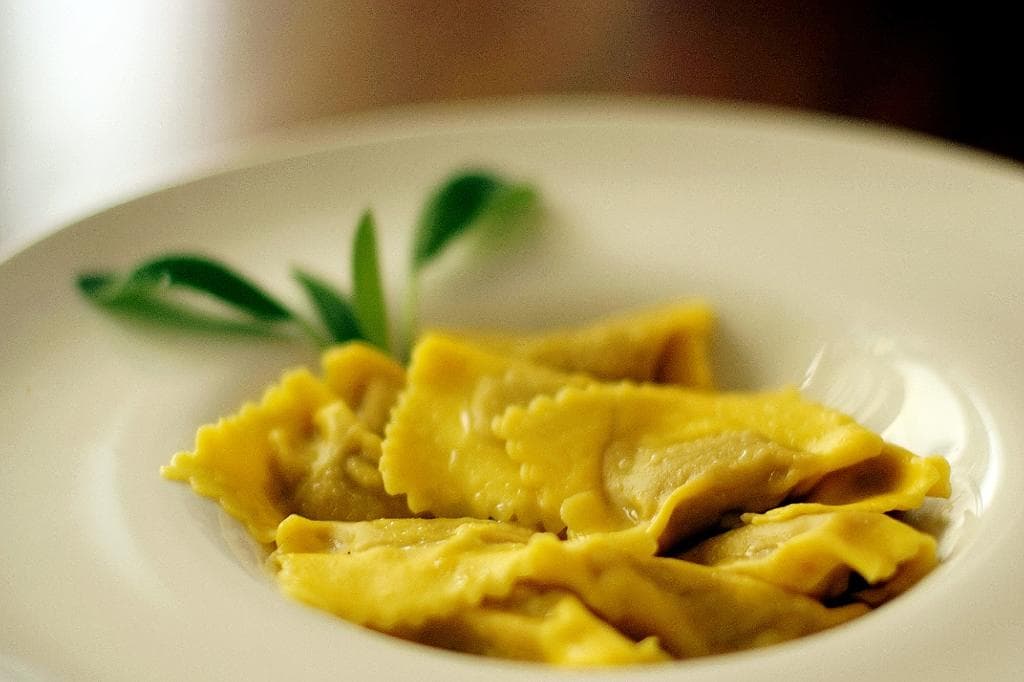 Tortelli di zucca fatti in casa