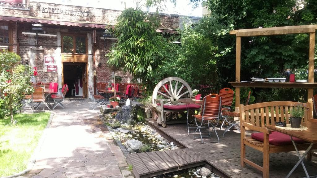 Vista de la terraza.