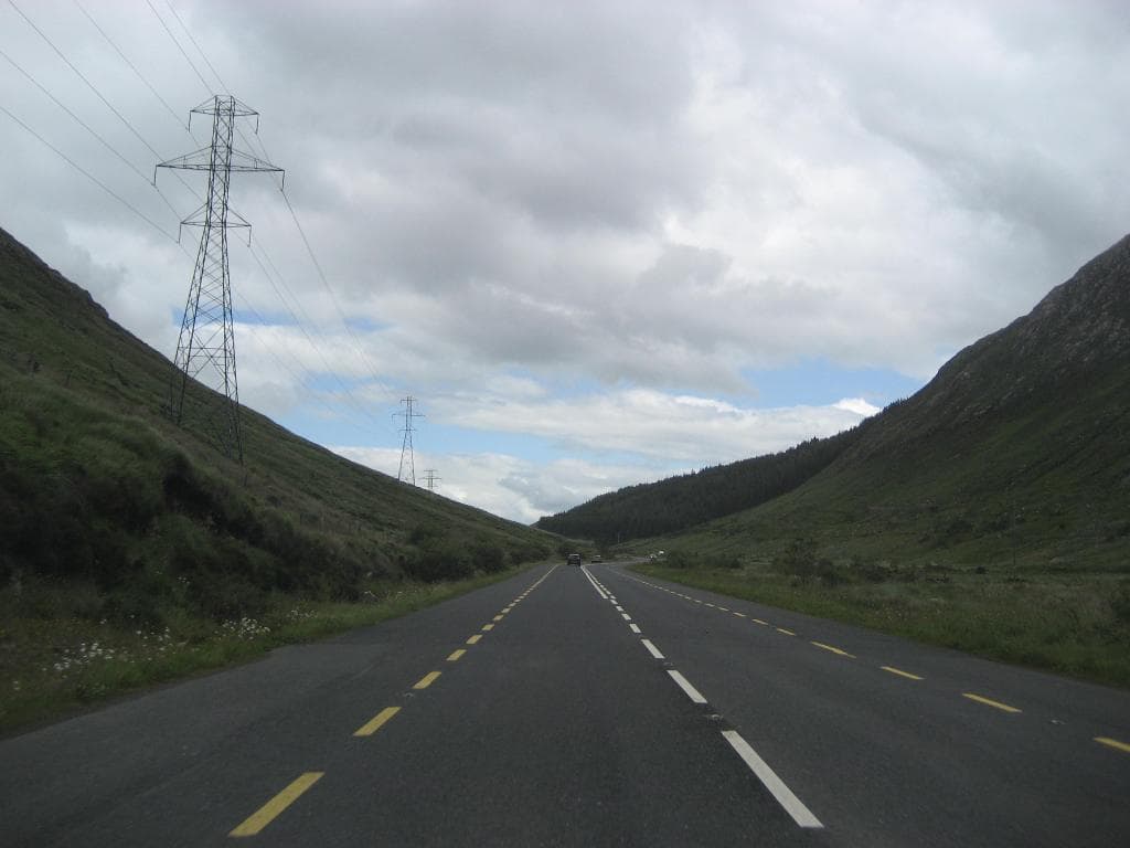 Approaching Letterkenny side