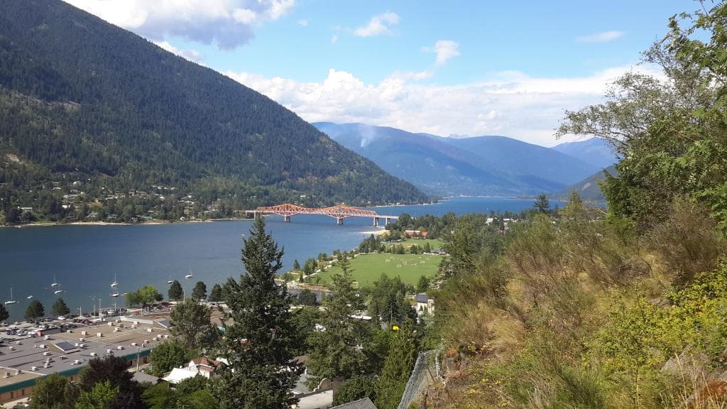A View Of The Orange Bridge From The Gyro Park Lookout
