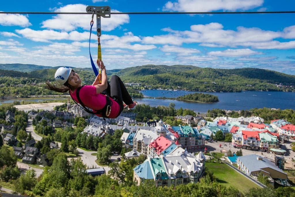 The best view in Tremblant