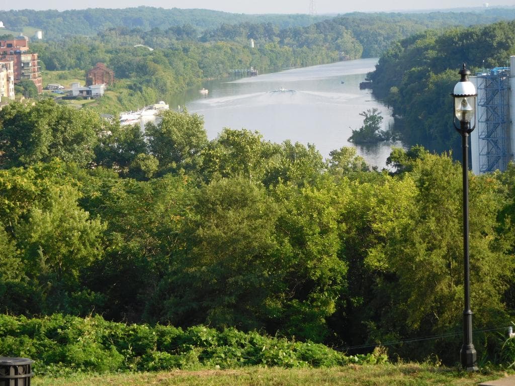 View Of James River From Libby Hill Park